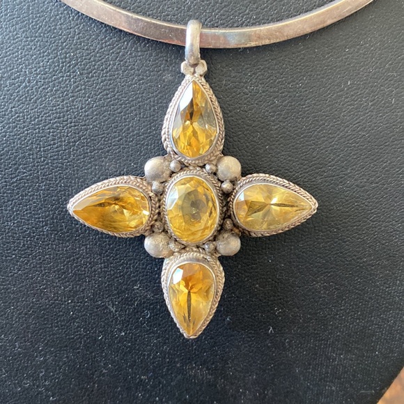 Sterling silver and Citrine pendant? - Picture 12 of 12